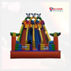 Four Door Mickey Mouse Inflatable Bouncy