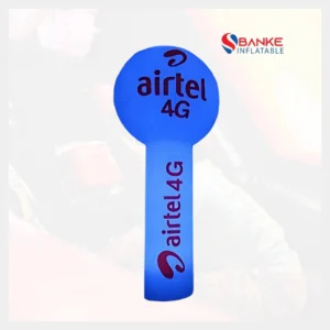 inflated advertising balloon