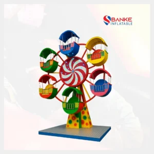 Amusement Park Swing Ride