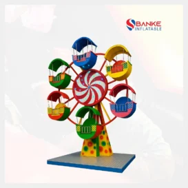 Amusement Park Swing Ride