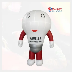 Bulb Shape Inflatables Cartoon